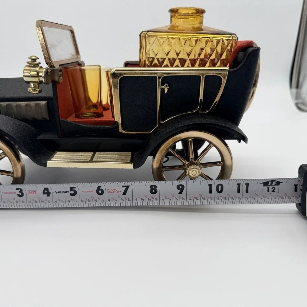 Vintage 1960's Ford Model T 1915 Liquor Decanter Japan Music Box Bar Ware